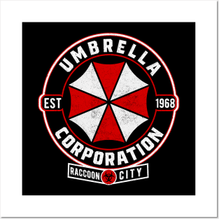 Umbrella corporation logo Posters and Art